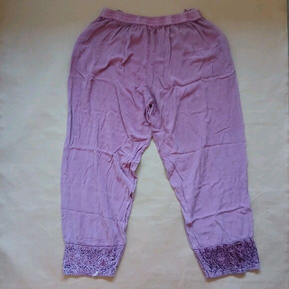 Vintage French Gear Marroon 2 piece Set Size S Shirt & Pants Embroidered Velvet - Picture 6 of 13